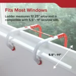 Portable Fire Escape Ladder – 13ft 2-Story Rope Ladder | Flamerex - Image 6