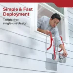Portable Fire Escape Ladder – 13ft 2-Story Rope Ladder | Flamerex - Image 5