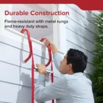 Portable Fire Escape Ladder – 13ft 2-Story Rope Ladder | Flamerex - Image 4