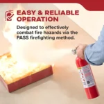2.5 lb ABC Fire Extinguisher for Home | Flamerex - Image 6